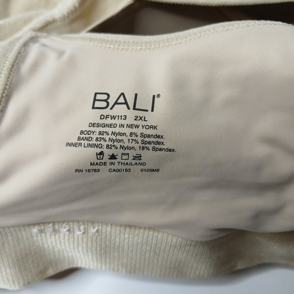 Bali Soft Beige Floral Lace Bra - Picture 6 of 9